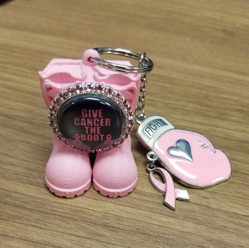 Keychain or bag charm.